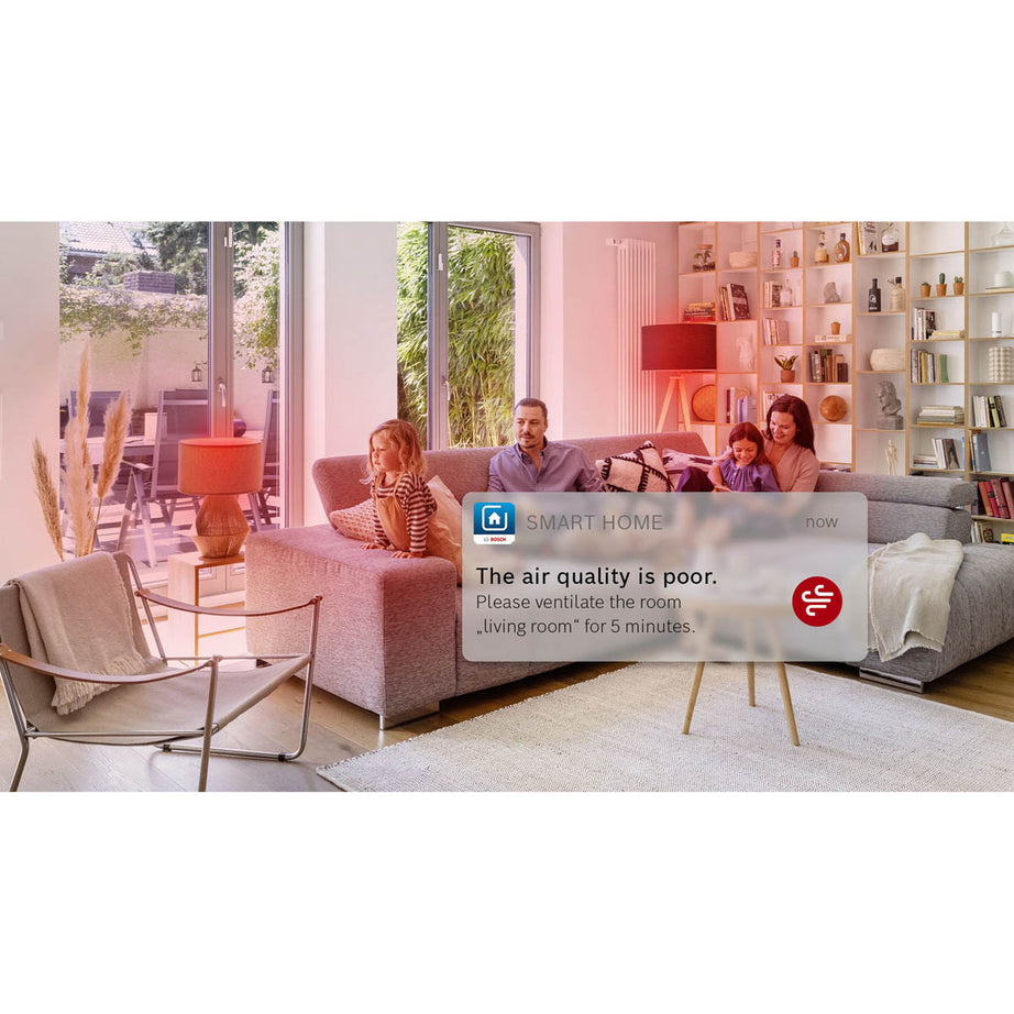 Bosch Smoke Alarm Detector Smart Room Air Quality Monitor Battery-Powered - Image 6