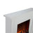 Focal Point Fire Suite Convected Metal Electric White With Remote Control - Image 4