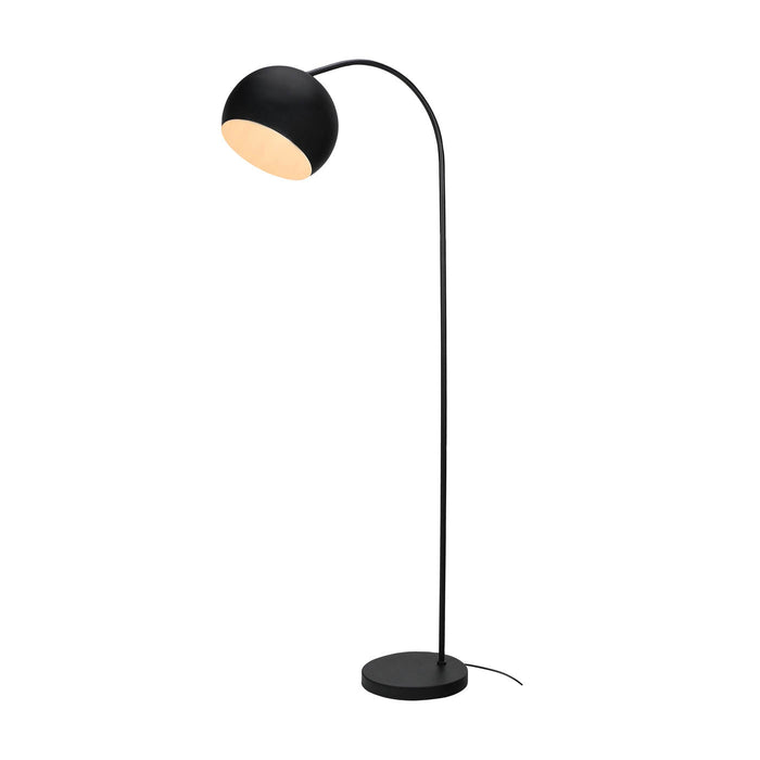 Floor Lamp Matt Black LED Portable Indoor E27 Living Room Modern 15W (H)1.63m - Image 3