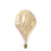 LED Light Bulb Filament Amber Balloon Dimmable Extra Warm White Indoor XXL E27 - Image 2