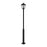 Outdoor Post Light Lantern Garden Traditional Black Tall Waterproof Patio 2M - Image 4