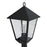 Outdoor Post Light Lantern Garden Traditional Black Tall Waterproof Patio 2M - Image 5