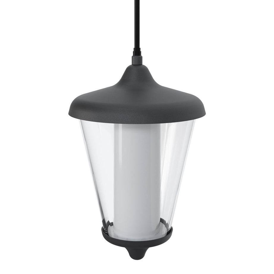 Outdoor Pendant Light Integrated LED Dark Grey Waterproof Contemporary - Image 4