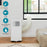 Smart Air Conditioner Cooler Dehumidifier Compact Remote App Control Compact - Image 2