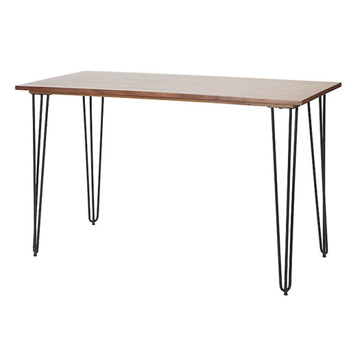 Desk Table Industrial Style Home Furniture Rectangular Modern Walnut Effect - Image 1