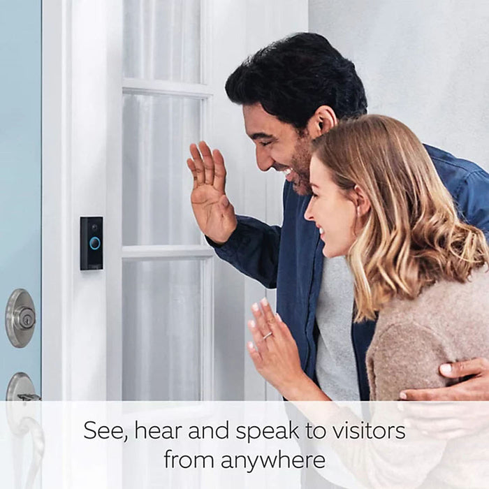 Smart WiFi Video Doorbell Wired Motion Alerts Night Vision Intercom Security - Image 2