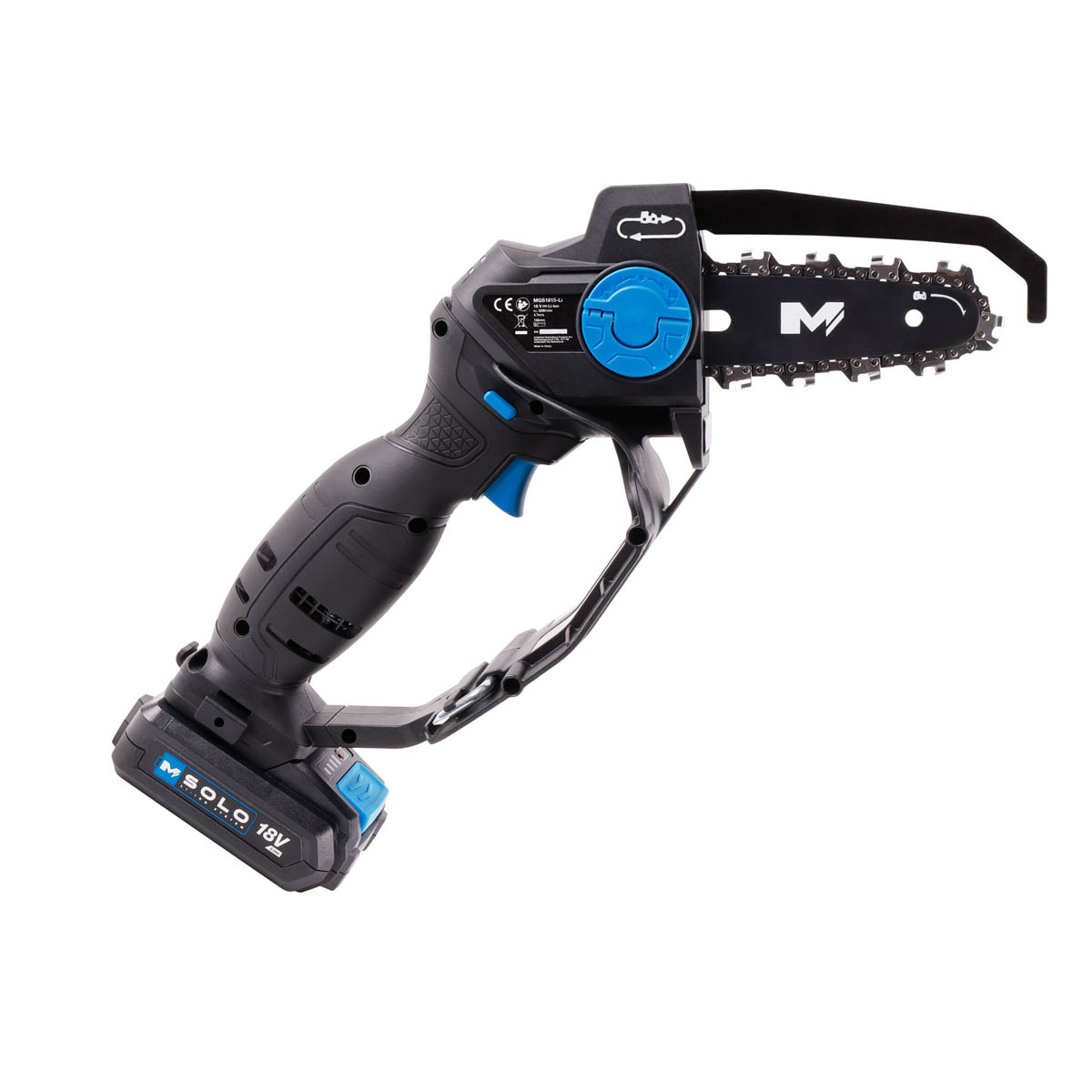 Mac Allister Chainsaw Cordless 18V 2.0Ah Li-Ion Garden 150mm Pruner Compact - Image 2