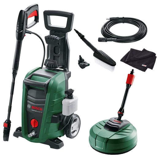 Bosch Pressure Washer Universal Aquatak 135 KIT Trio Nozzle Corded 1.9kW 230V - Image 1