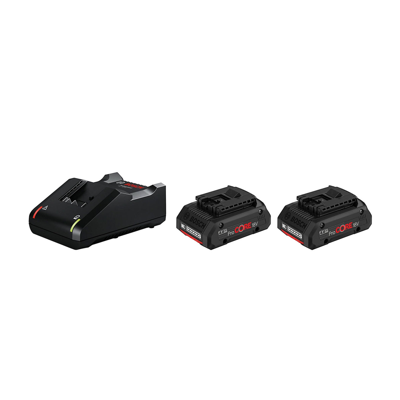 Bosch Professional 18V ProCORE Charger Kit 2 x 4Ah Batteries GAL 18V - Image 2