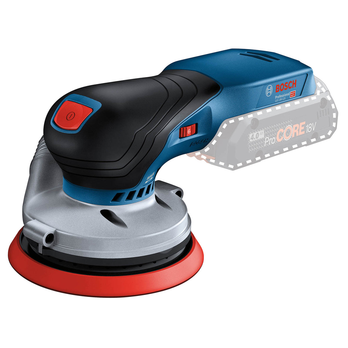 Bosch Random Orbit Sander Cordless 18V Li-Ion GEX18V125 Compact 125mm Body Only - Image 1