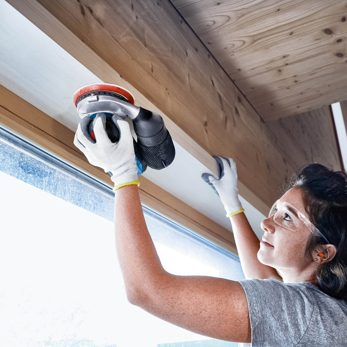 Bosch Random Orbit Sander Cordless 18V Li-Ion GEX18V125 Compact 125mm Body Only - Image 4