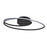 Ceiling Light LED Swirl Matt Black Medium Warm White Modern Living Room Bedroom - Image 4