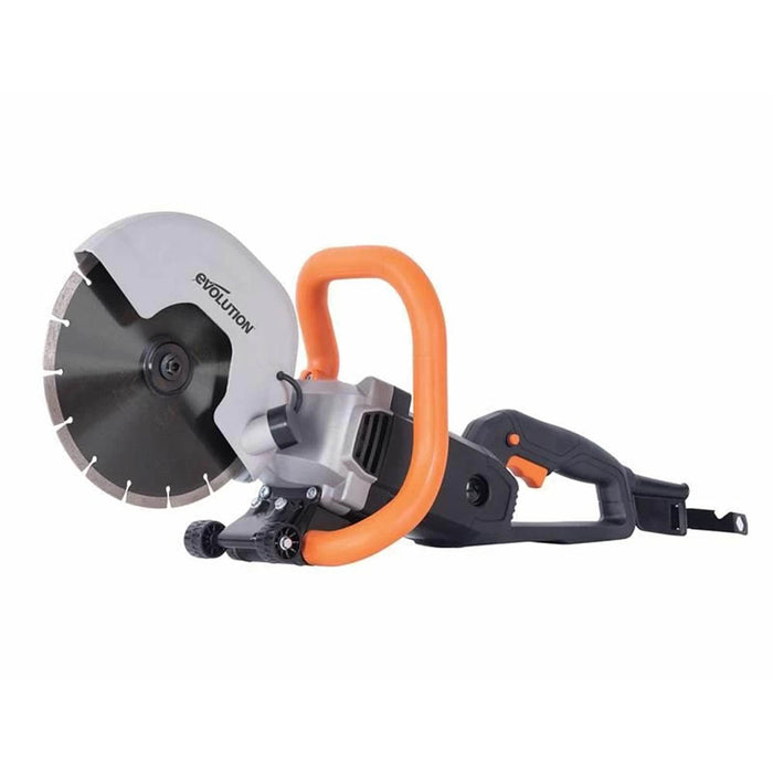 Evolution Disc Cutter Electric R230DCT 230mm For Masonry Metal With Blade 2000W - Image 2