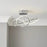 LED Ceiling Light ModernOpal Warm White Chrome Effect Bedroom Livingroom - Image 2