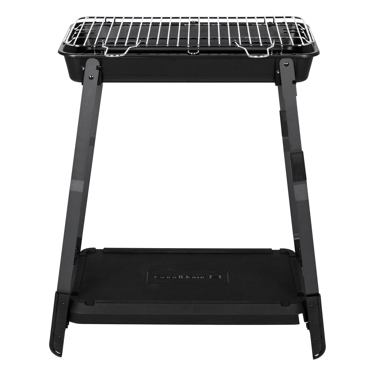 Garden Charcoal BBQ Black Portable Outdoor Barbecue Grill Compact Foldable - Image 3