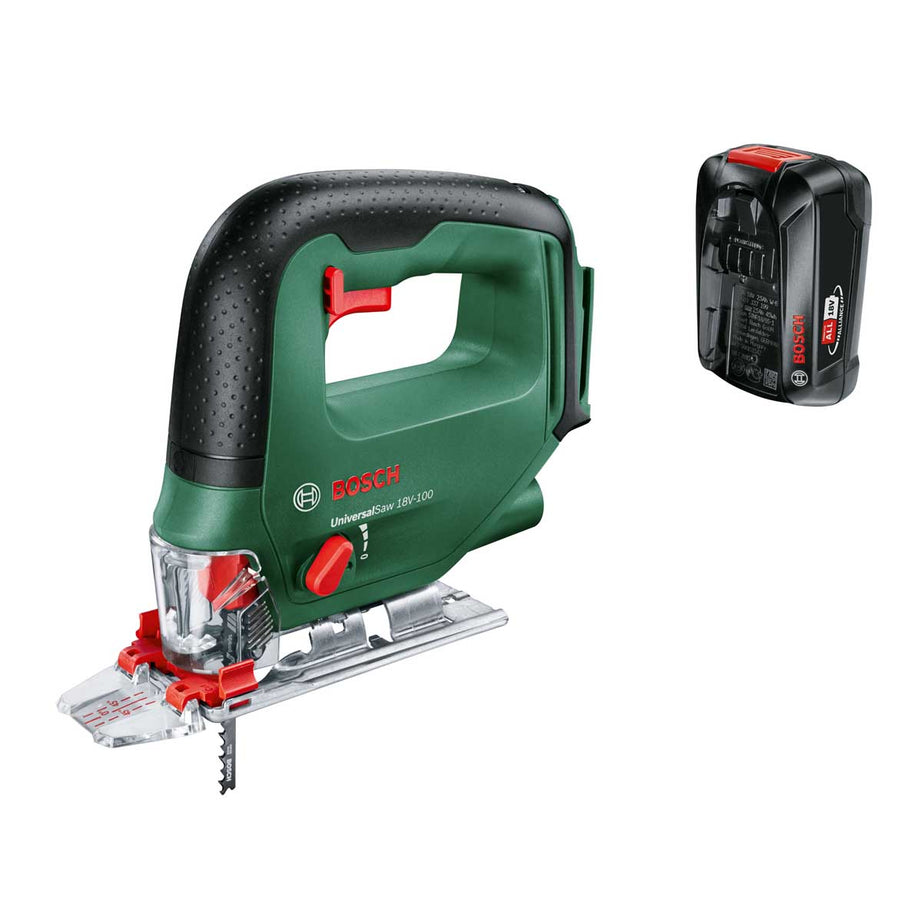 Bosch Jigsaw Cordless UniversalSaw 18V-100 Powerful Compact Li-ion 1 x 2.0Ah - Image 2