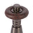 GoodHome Polished Black Traditional Angled Thermostatic Radiator valve & lockshield (Dia)15mm x ½" - Image 4