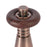 Thermostatic Radiator Valve And Lockshield Angled Polished Copper 15mm x ½" - Image 4