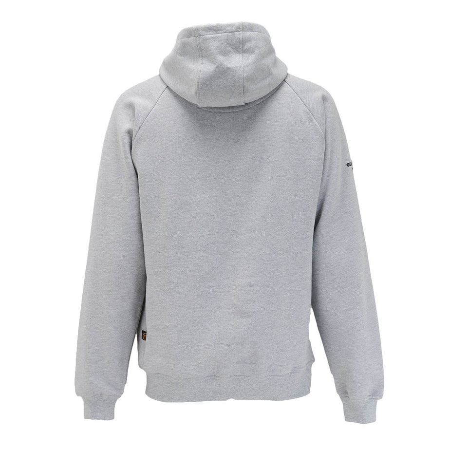 DeWalt Work Hoodie Mens Regular Fit Grey Pullover Jumper Kangaroo Pocket Medium - Image 2