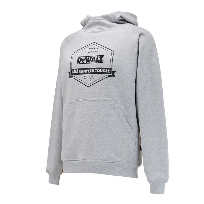 Dewalt Hoodie Men's Grey Pullover Sweatshirt Jumper Kangaroo Pocket X Large - Image 2