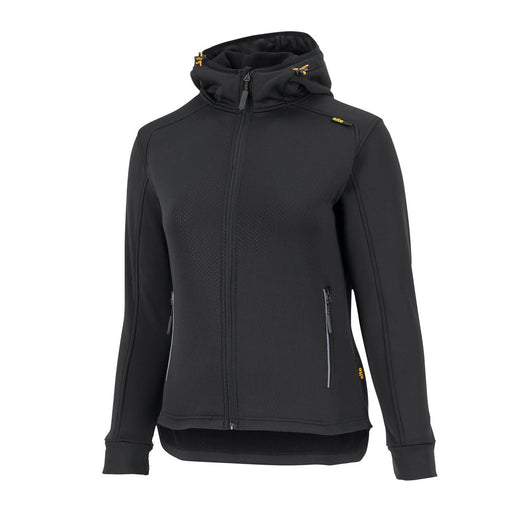 Site Hooded Sweatshirt Jacket Women's Black Regular Fit Full Zip Medium Size 12 - Image 1