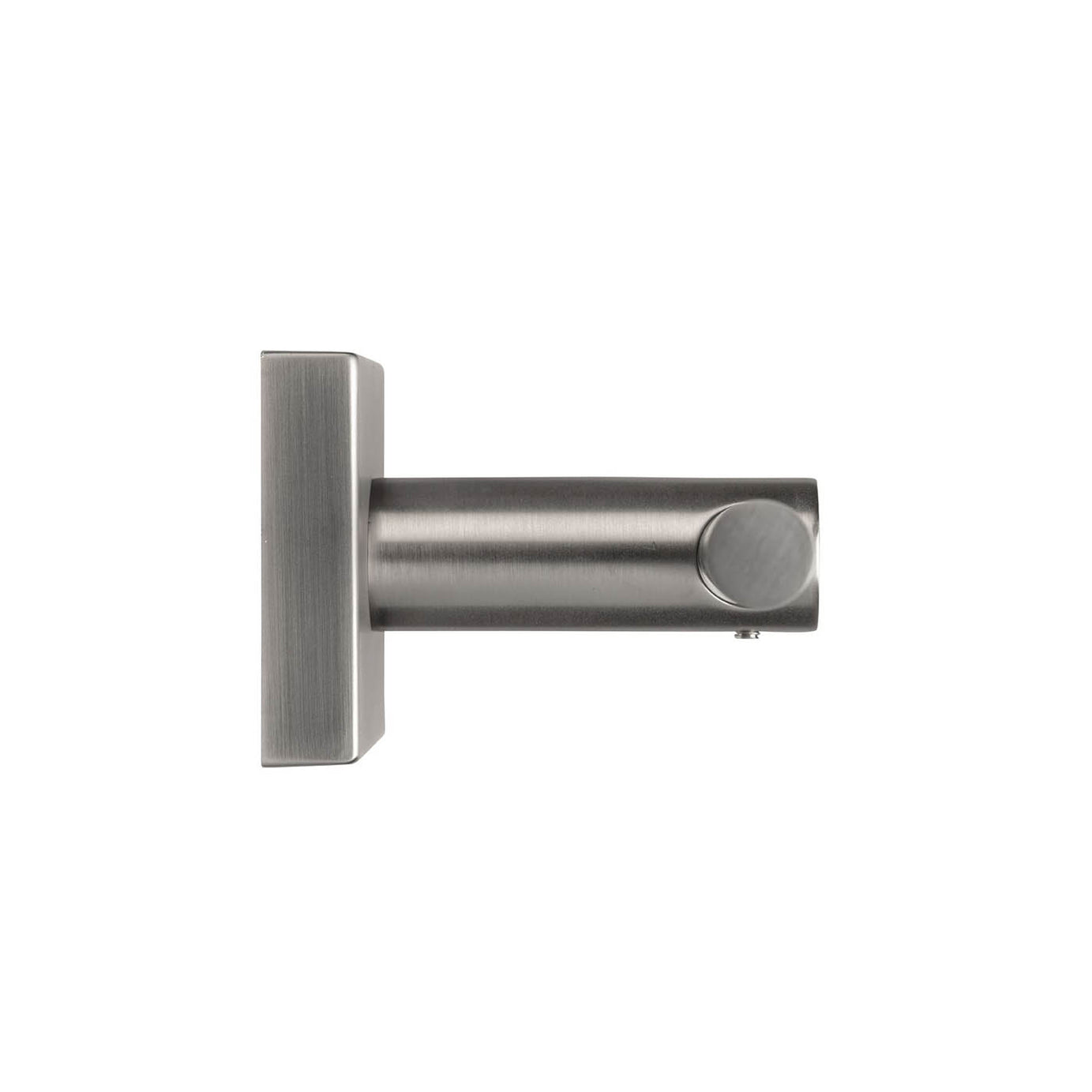 Single Towel Rail Holder Rack Brushed Silver Self Adhesive Wall Mounted Bathroom - Image 3