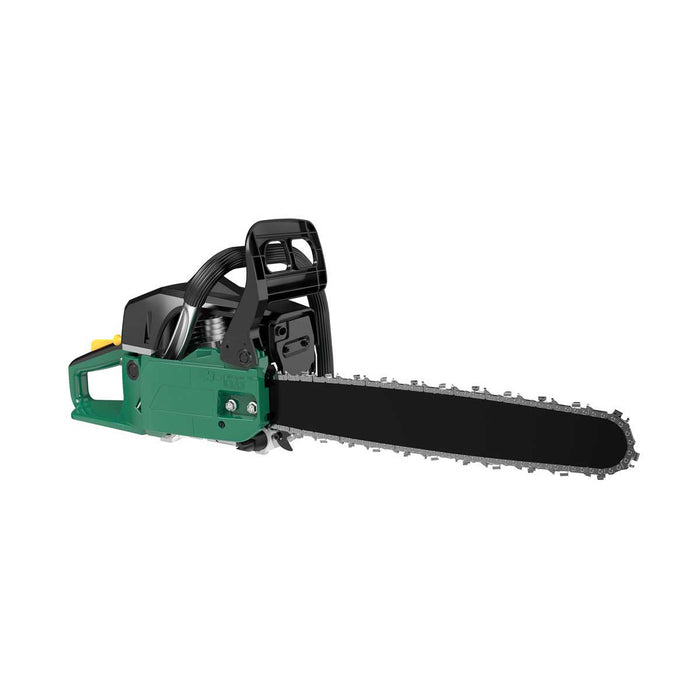 Petrol Chainsaw FPCSP46-3 46cc Garden Cutter Anti-Kick Back 457.9mm 2-stroke - Image 1