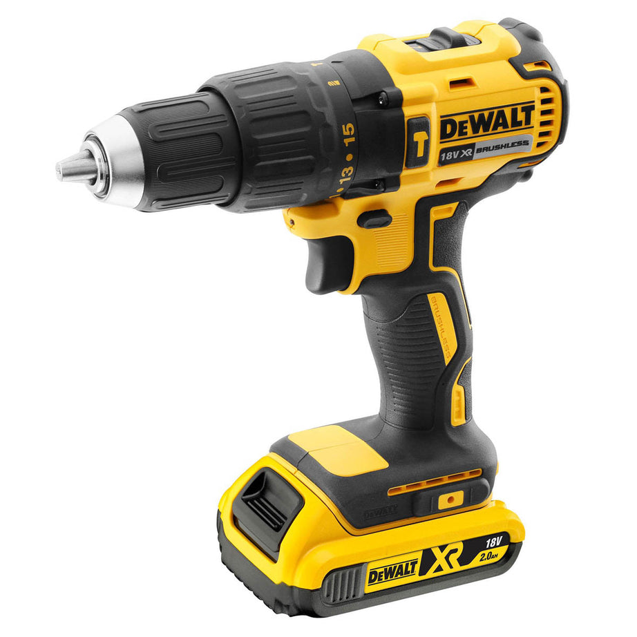 DeWalt Combi Drill Cordless DCD778D2T Brushless Keyless 2x2.0Ah Li-ion 18V - Image 2