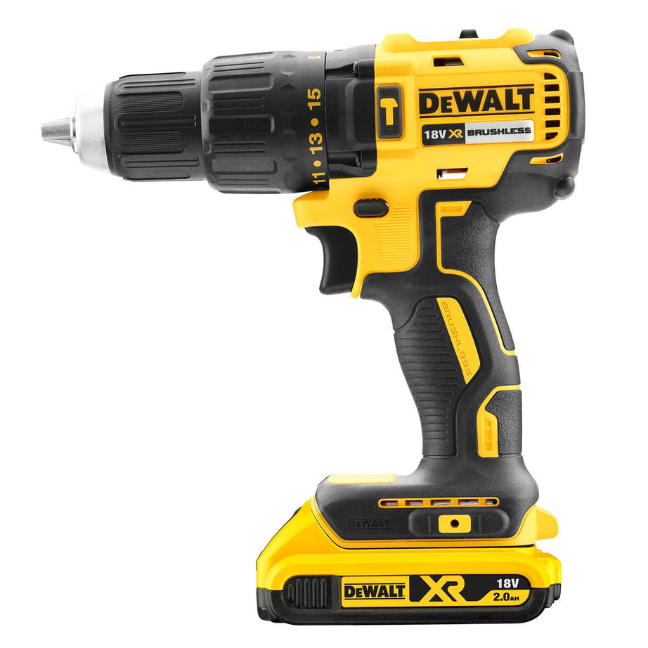 DeWalt Combi Drill Cordless DCD778D2T Brushless Keyless 2x2.0Ah Li-ion 18V - Image 3