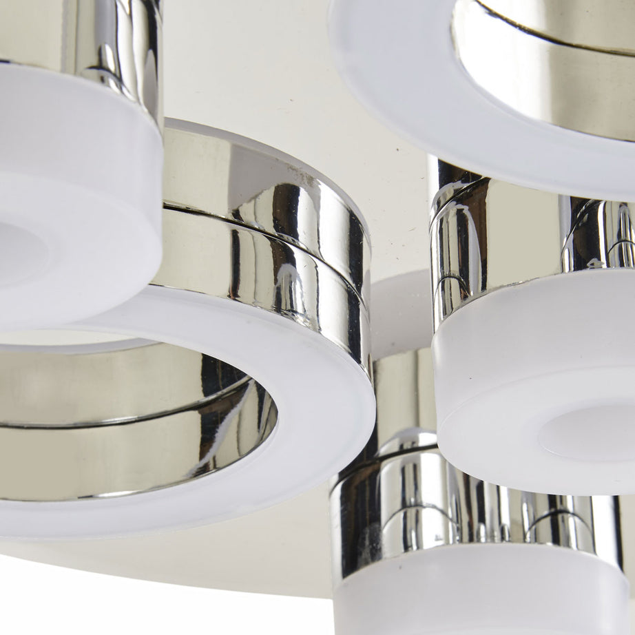 LED Ceiling Light Round Plate Warm White Living Room Bedroom Hallway - Image 3