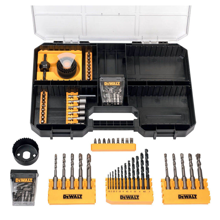 DeWalt Drill And Screwdriver Bit Set SDS Plus For Brick Concrete Pack Of 102 - Image 1