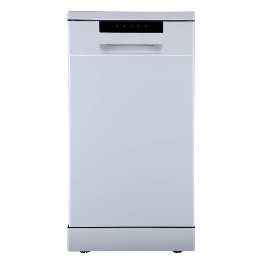 Cooke & Lewis Dishwasher FS45DISHUK Freestanding Slimline White Compact (W)45cm - Image 1
