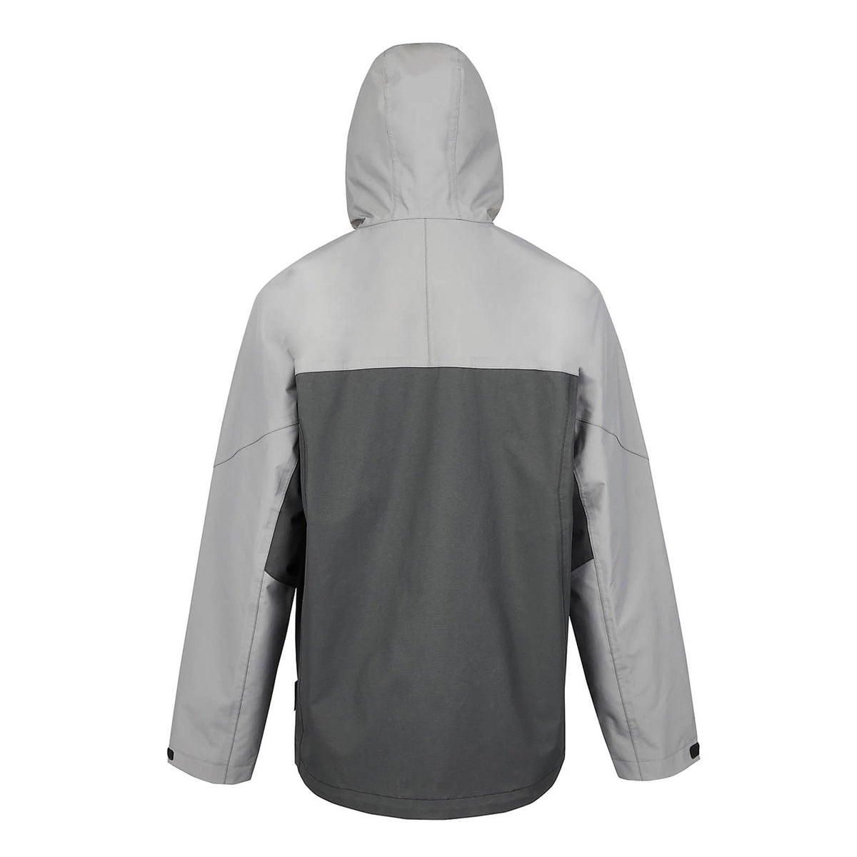 Site Work Jacket Black Grey Medium Hooded Heavy Duty Workwear Messner - Image 3