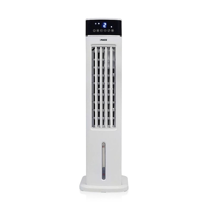 Princess Air Cooler Smart Portable Fan White 3.5L Timer Remote Oscillation 70W - Image 1