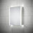 Sensio Bathroom Mirror Cabinet LED Shaver Socket White Wall Mounted Storage - Image 4