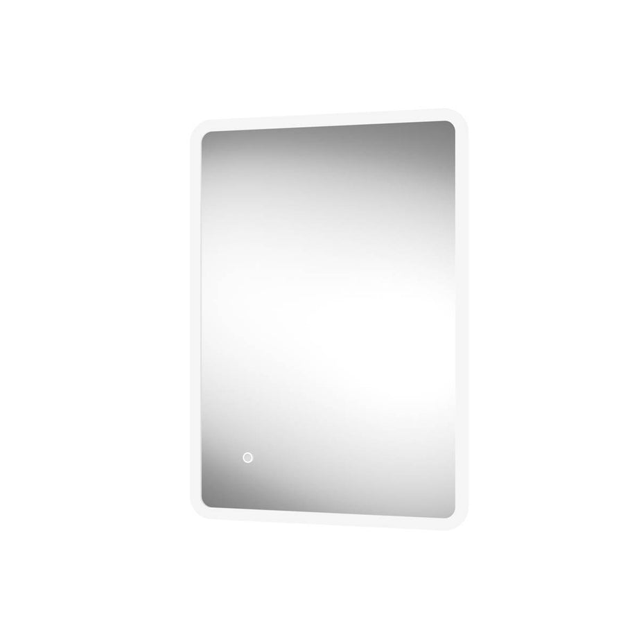 Sensio Libra Rectangular Wall-mounted Bathroom Illuminated Colour-changing mirror (H)50cm (W)39cm - Image 1