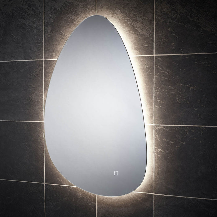 Sensio Bathroom Mirror Illuminated Curved Light Colour Changing (H)80 x (W)55cm - Image 3