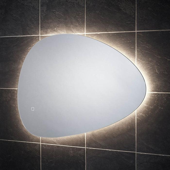 Sensio Bathroom Mirror Illuminated Curved Light Colour Changing (H)80 x (W)55cm - Image 4