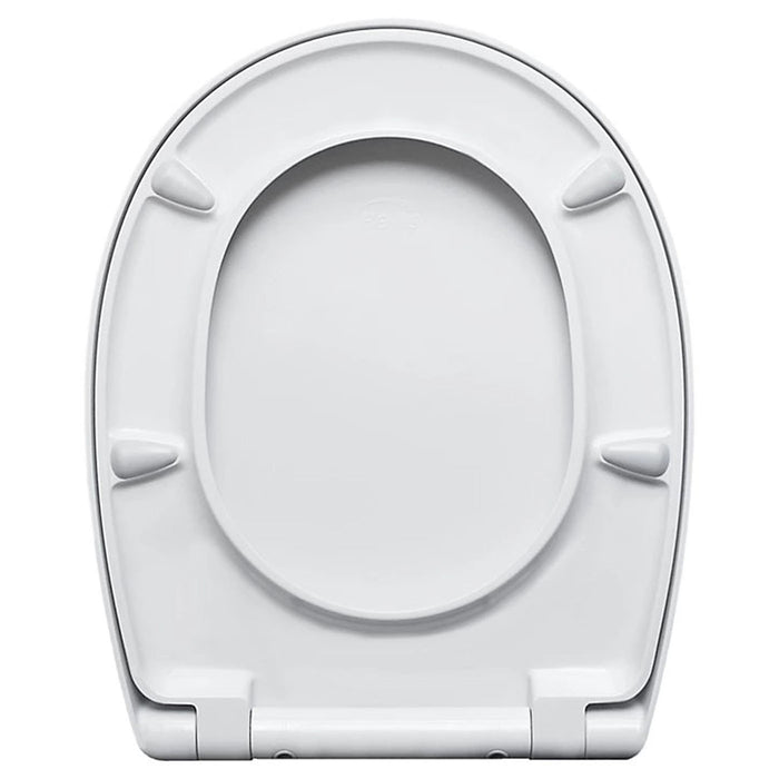 Bemis Toilet Seat Top Fix Slow Soft Close White Heat And Scratch Resistant - Image 3