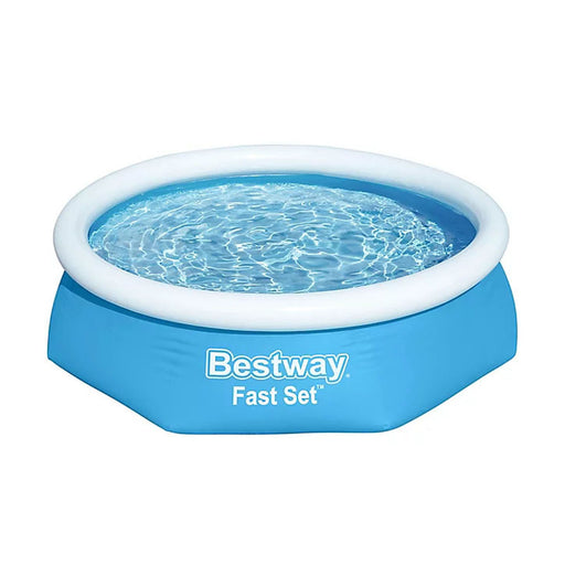 Bestway Swimming Pool 8ft Inflatable Round Family Fun Children Garden - Image 1