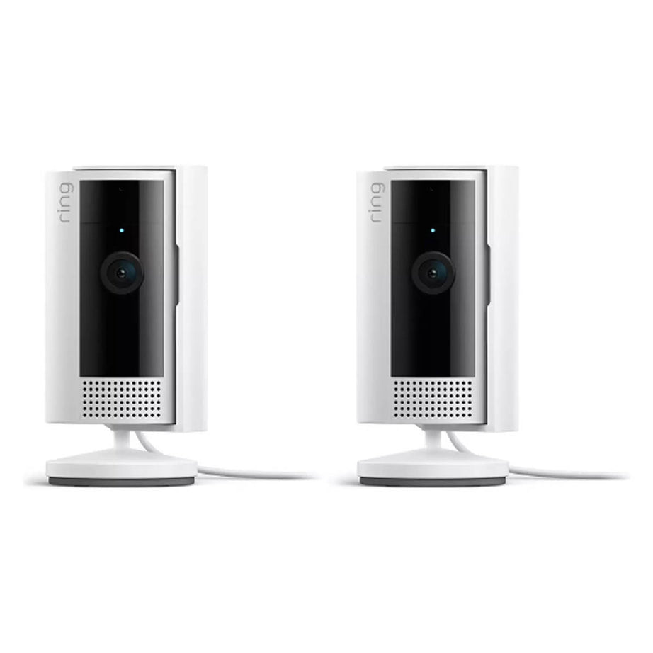 Ring Indoor Security Camera 2nd Gen Smart 1080p HD Two-Way Talk White 2 Pack - Image 1