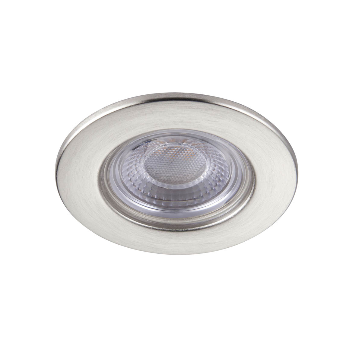 LED Downlight Matt White Fixed Warm White Fire Rated IP65 Dimmable 6W Pack Of 10 - Image 3