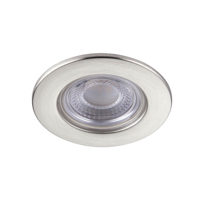 Downlight Ceiling Spot Light Nickel Effect Warm White Integrated LED Pack of 10 - Image 3