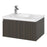 Bathroom Cabinet Vanity Unit Wall-Mounted Walnut Veneer Brown (H)300 (W)600mm - Image 3