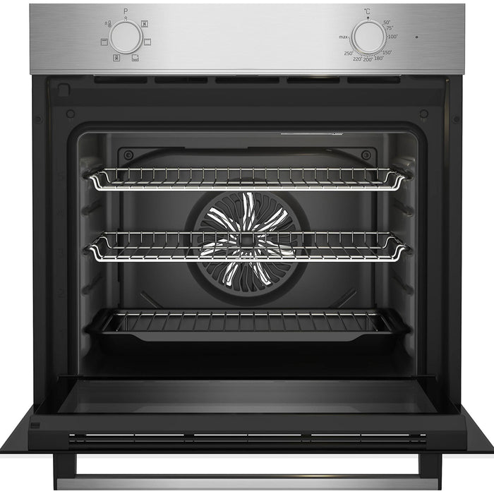 Beko Oven & Gas Hob Pack Built-In Multifunction 4 Burner Stainless Steel 66L - Image 4