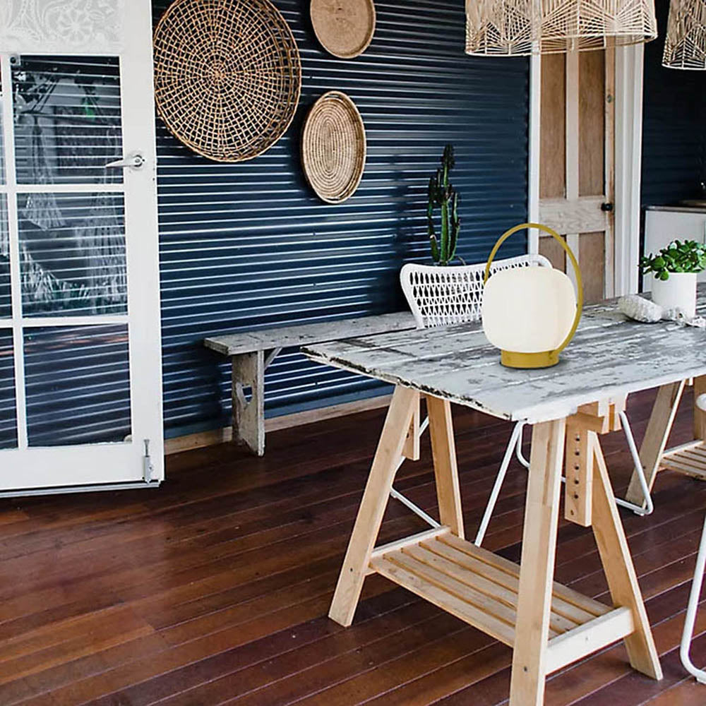 LED Outdoor Lantern Lamp Decorative Dimmable Neutral White Battery Powered 200Lm - Image 1