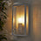Outdoor Wall Light Garden Patio Lamp Weatherproof Modern Matt Silver Effect IP44 - Image 2