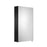 Bathroom Cabinet Mirrored Soft Close Black Wall-Mounted Single (H) 670 (W) 400mm - Image 3
