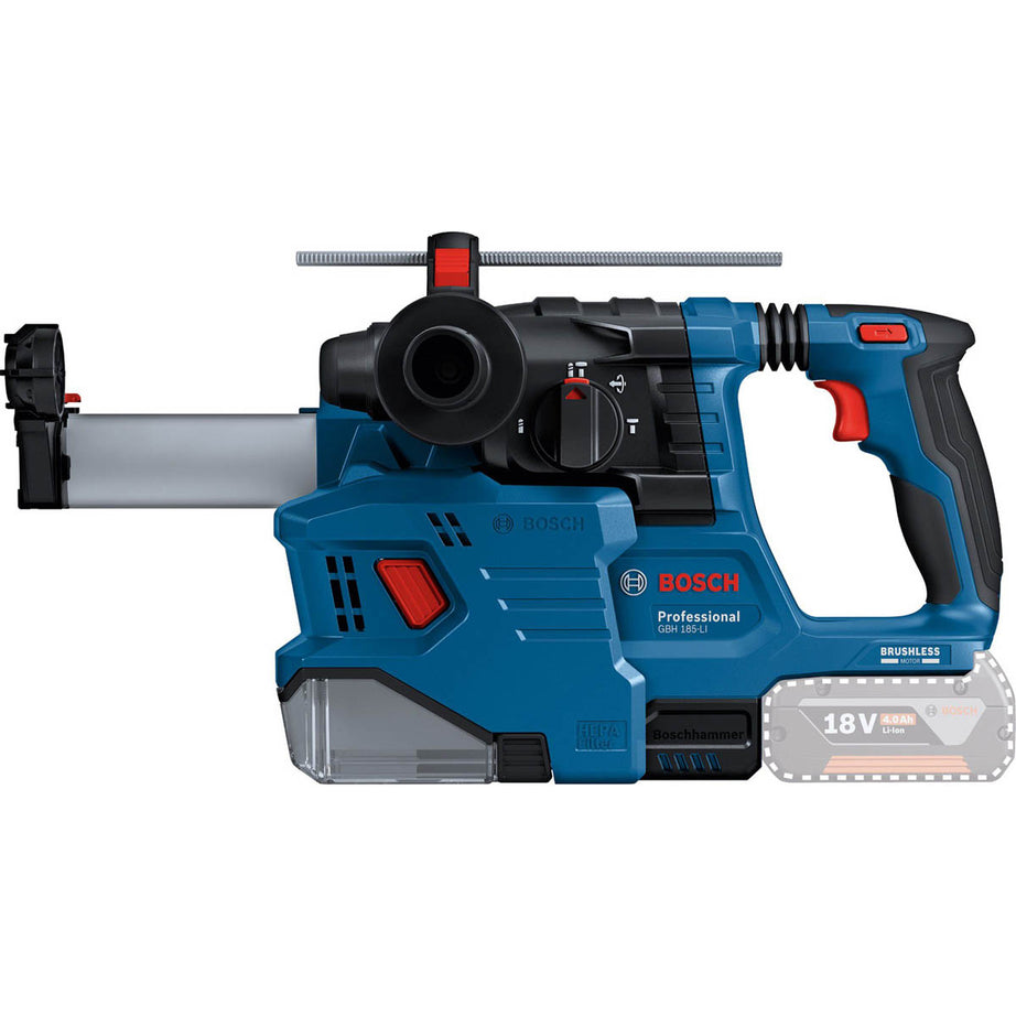 Bosch Professional SDS Drill Cordless 18V GBH 18V-22 Brushless - Body Only - Image 3