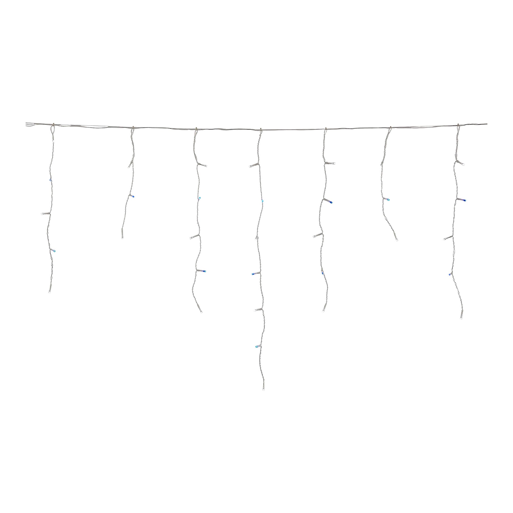 Christmas String Lights LED 720 Cold White Blue Icicle Outdoor 8 Functions 29.8m - Image 3